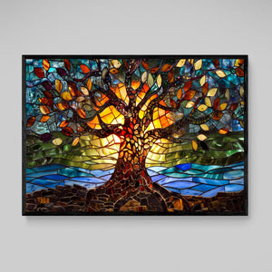 Tableau Moderne Arbre De Vie - The Art Avenue