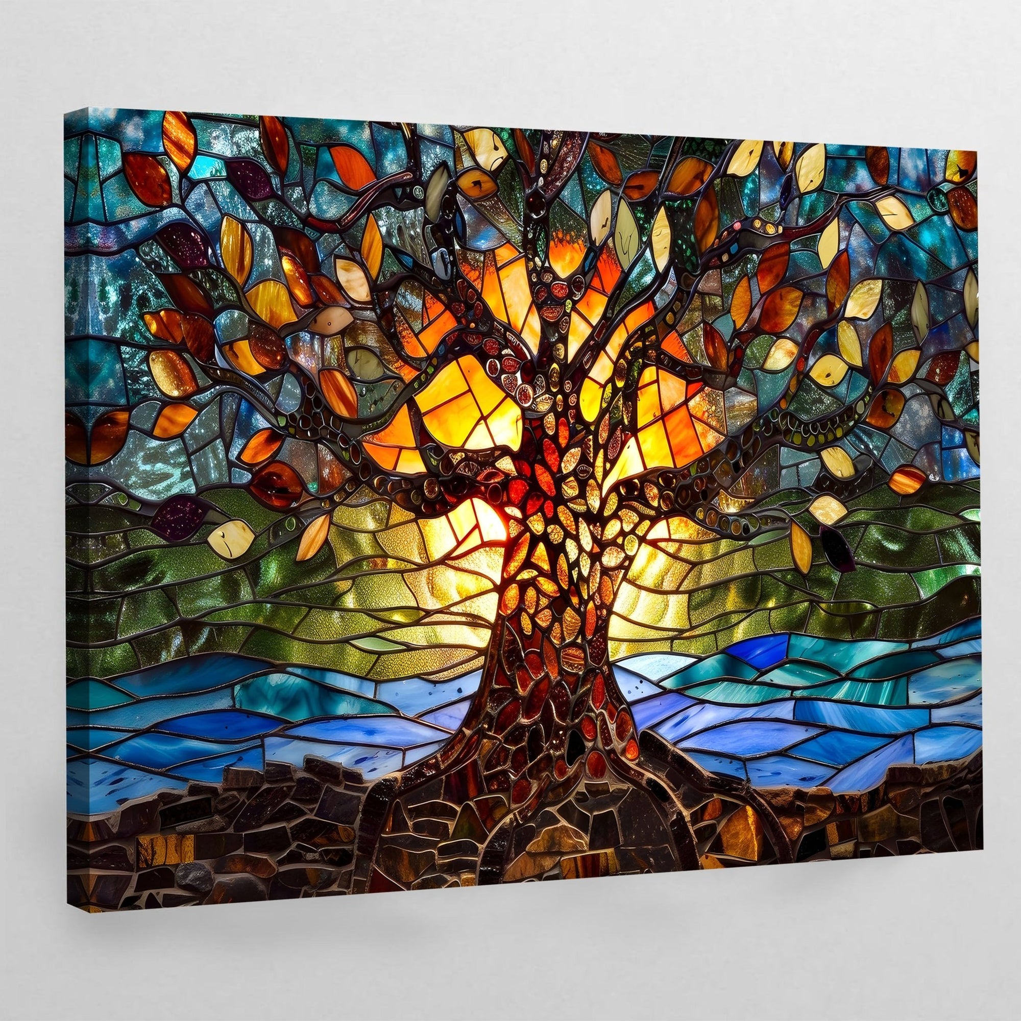 Tableau Moderne Arbre De Vie - The Art Avenue