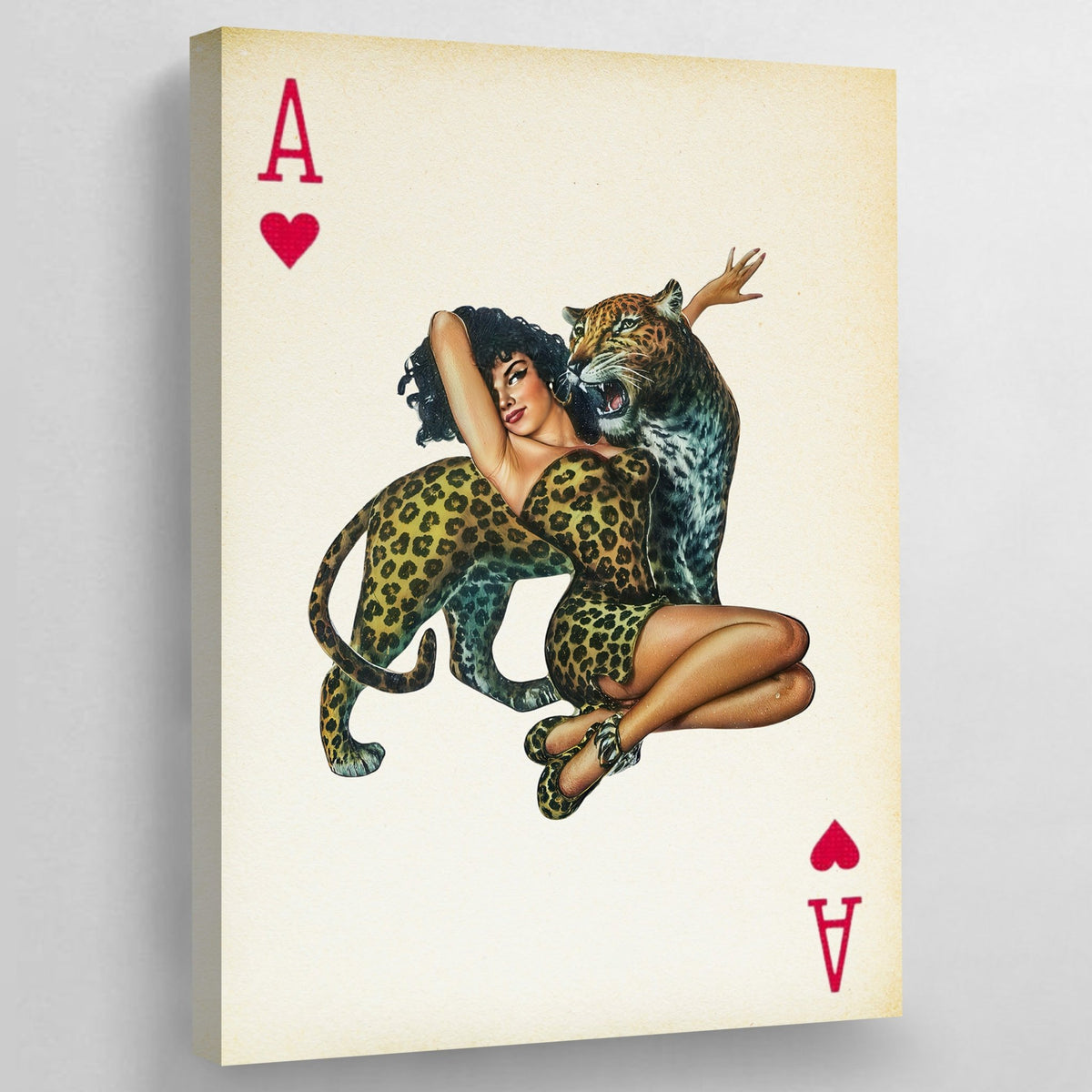 Tableau Moderne As De Coeur - The Art Avenue