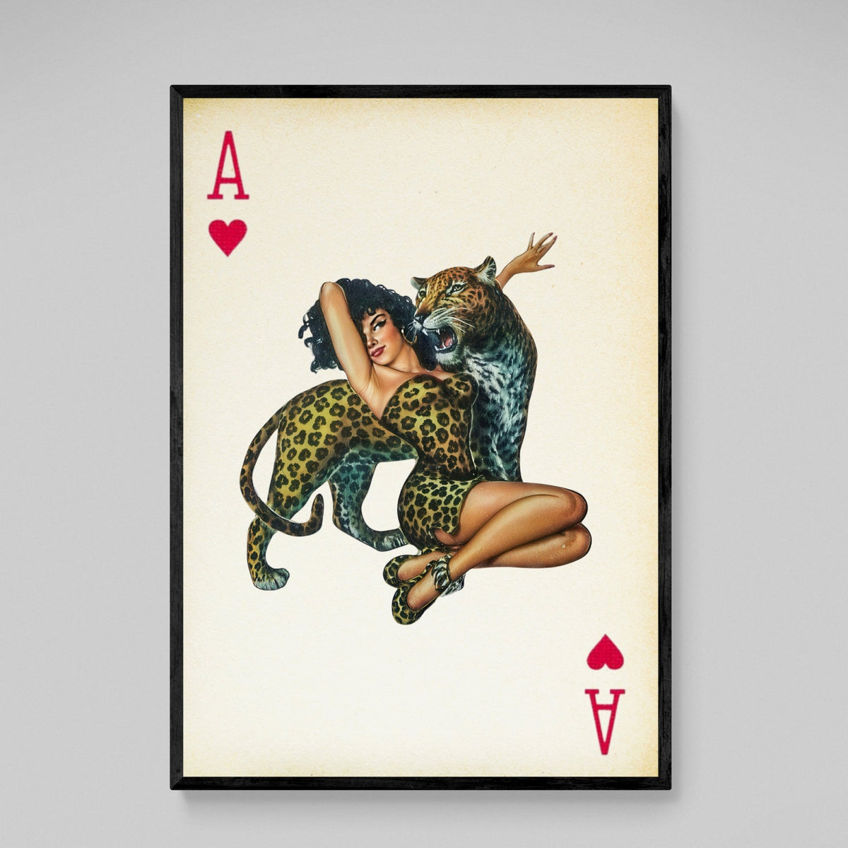 Tableau Moderne As De Coeur - The Art Avenue