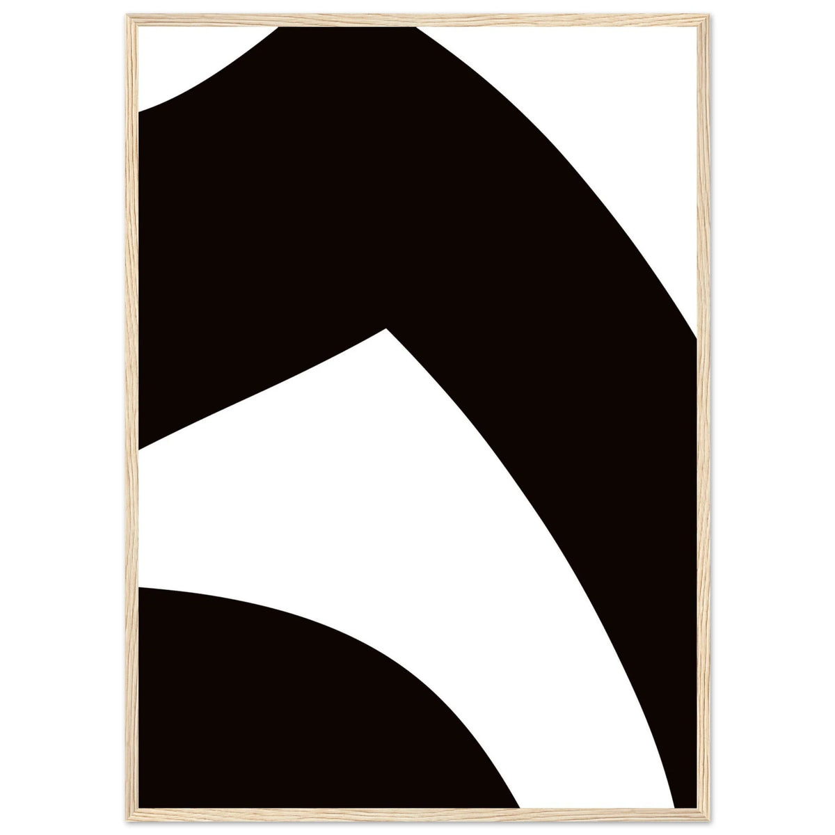 Tableau Moderne Blanc et Noir - The Art Avenue