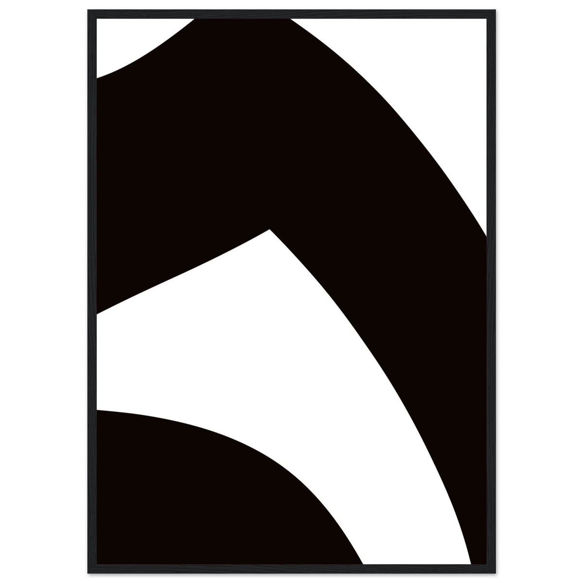 Tableau Moderne Blanc et Noir - The Art Avenue