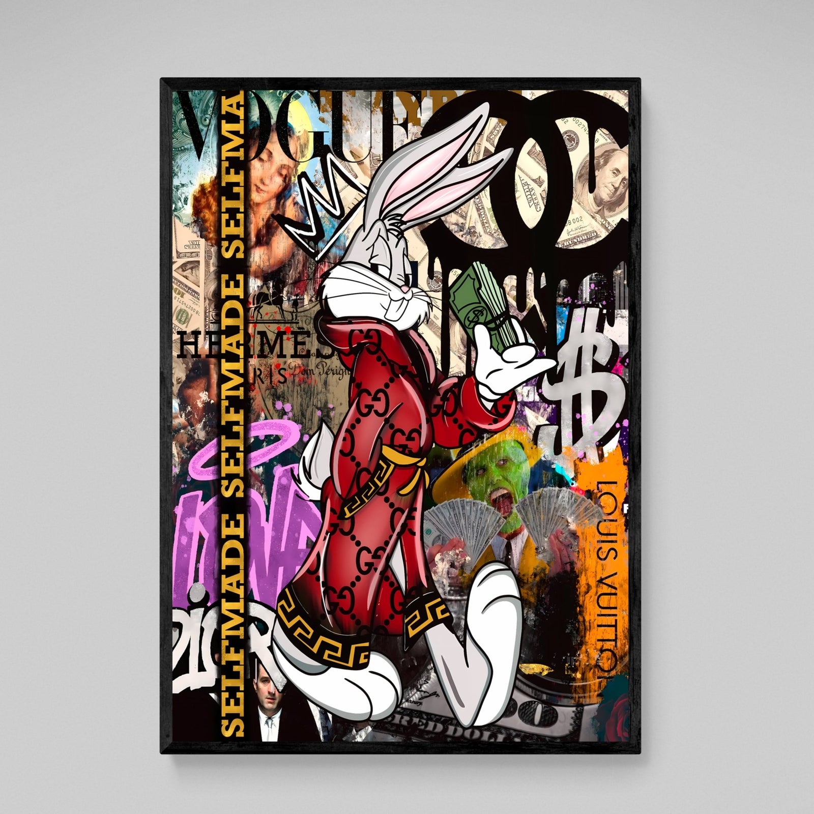 Tableau Moderne Bugs Bunny - The Art Avenue