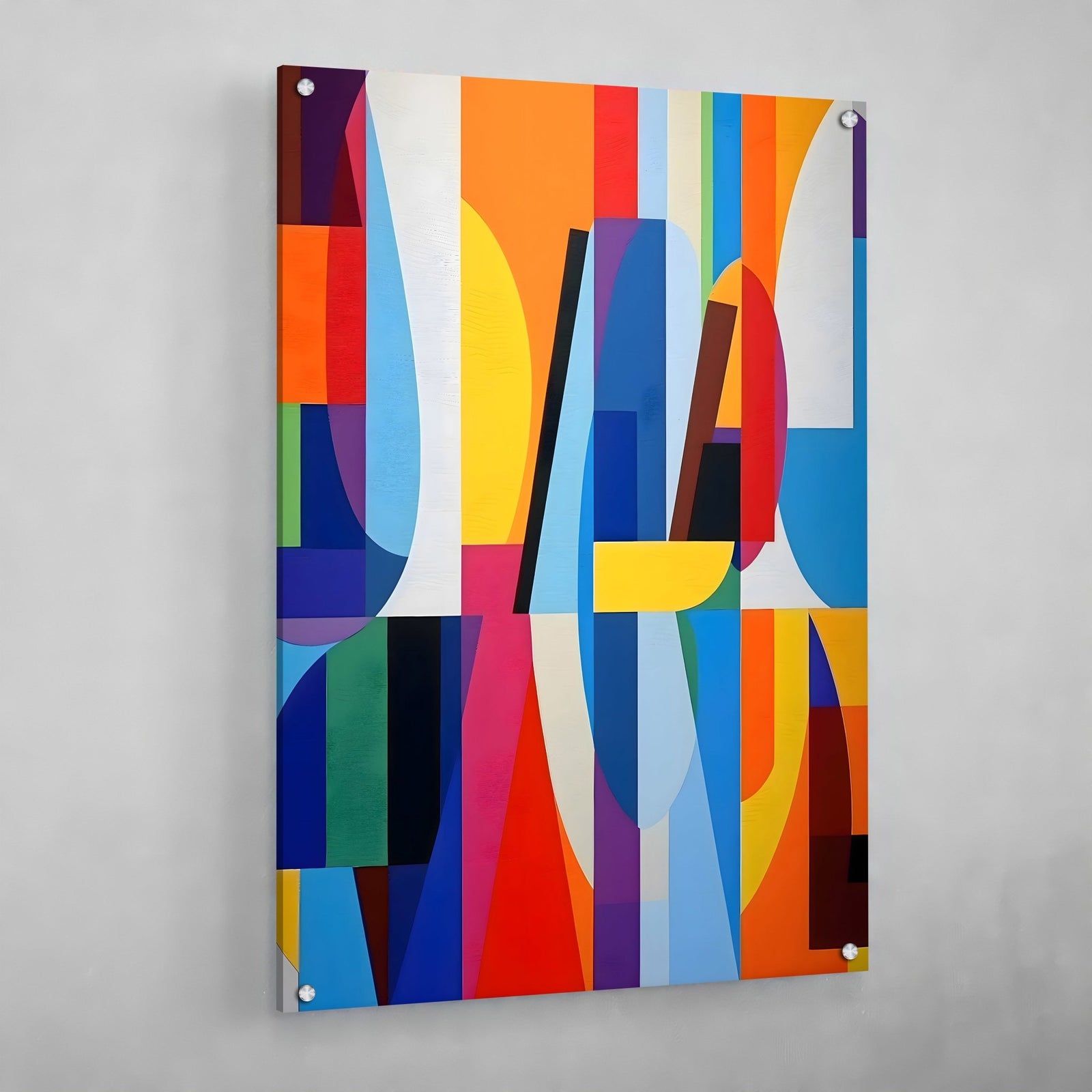 Tableau Moderne Chic Coloré - The Art Avenue