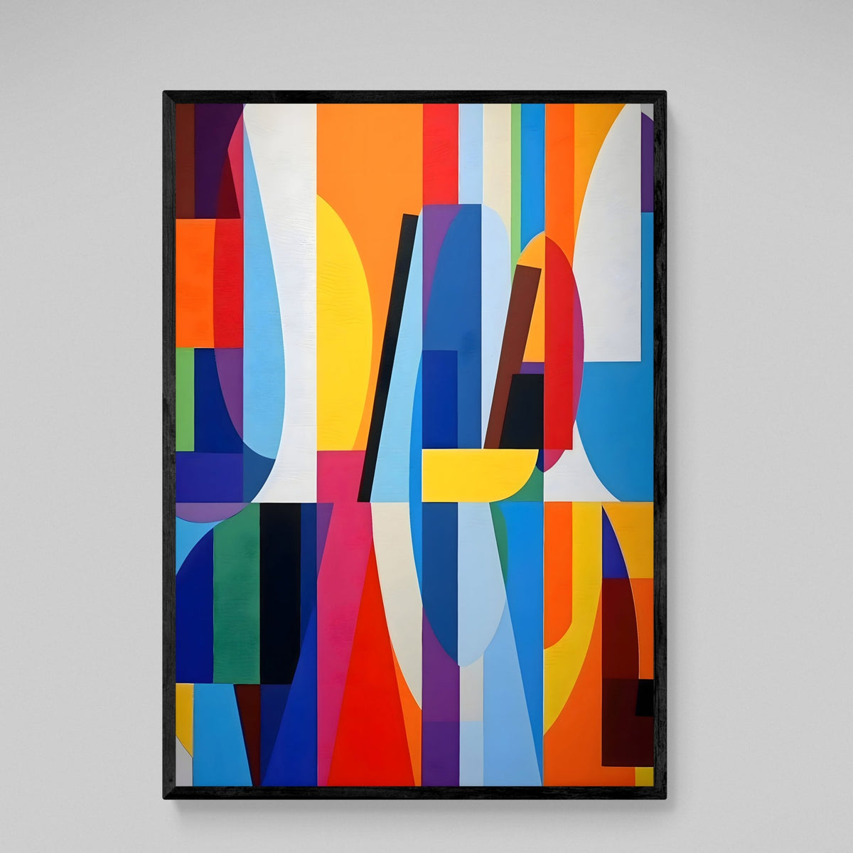 Tableau Moderne Chic Coloré - The Art Avenue