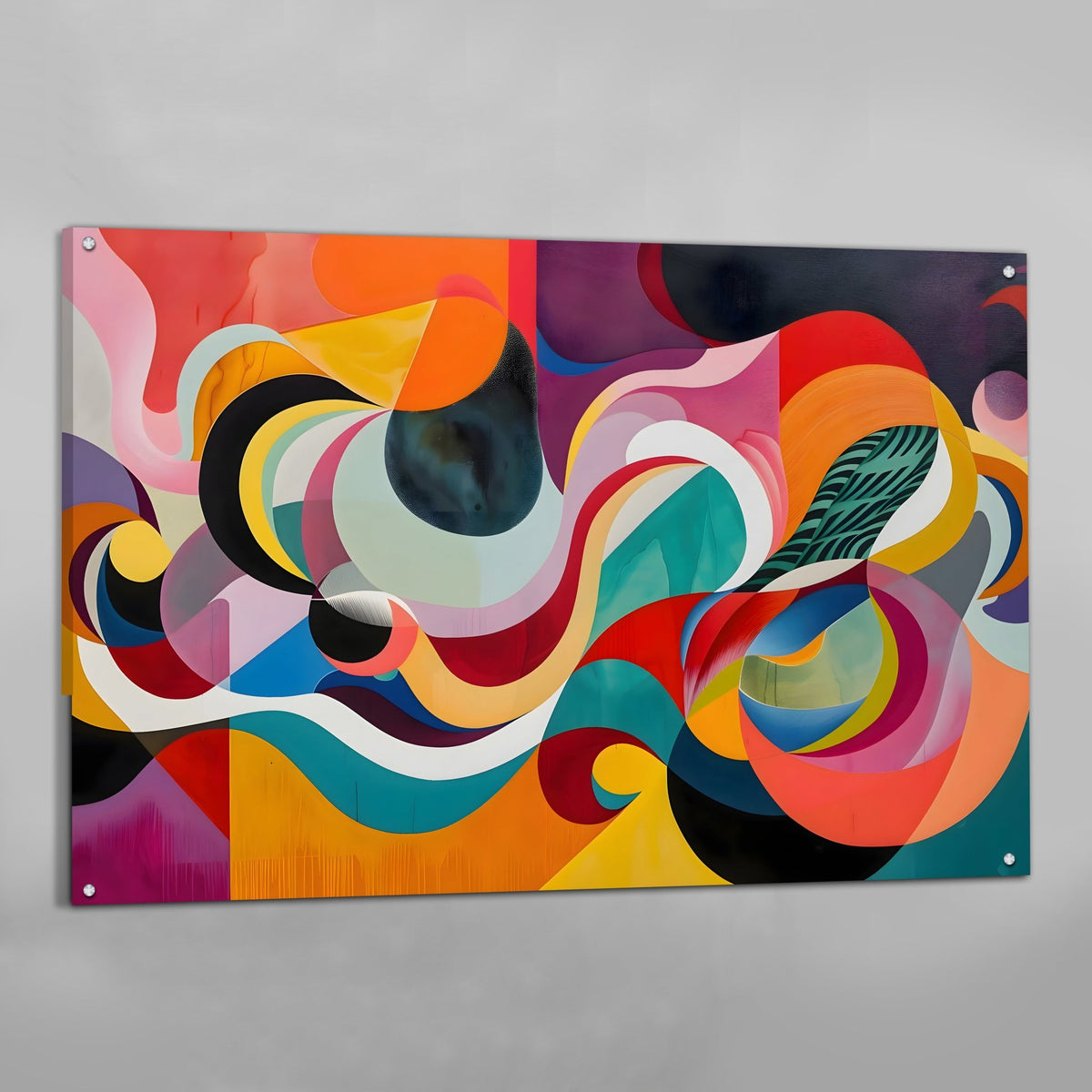Tableau Moderne Coloré - The Art Avenue