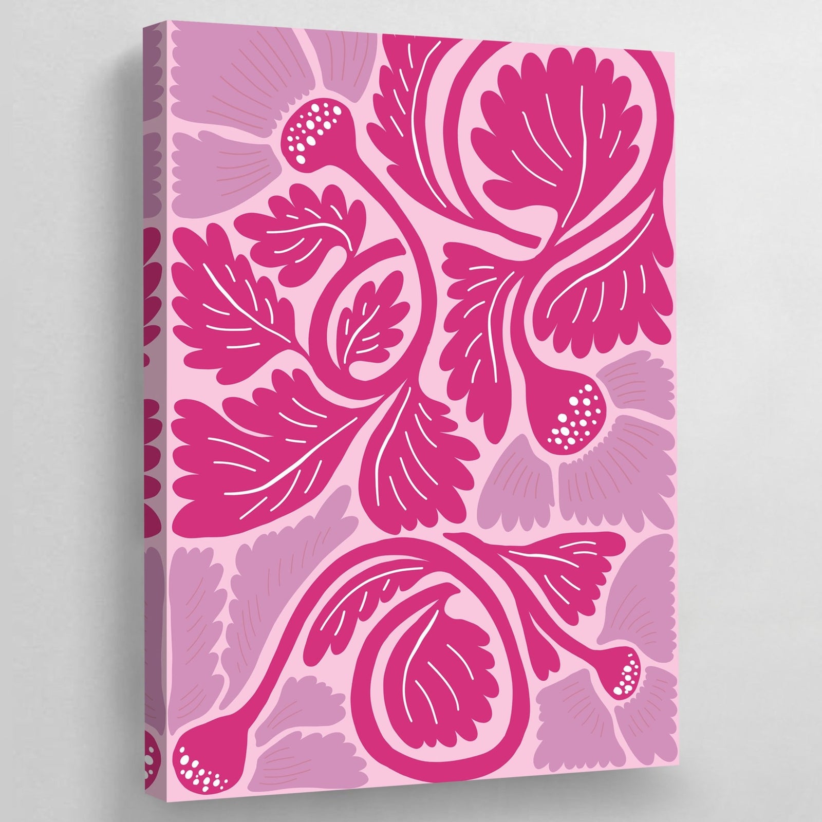 Tableau Moderne Coloré Fleurs - The Art Avenue