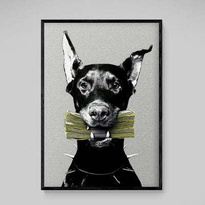 Tableau Moderne Dobermann - The Art Avenue