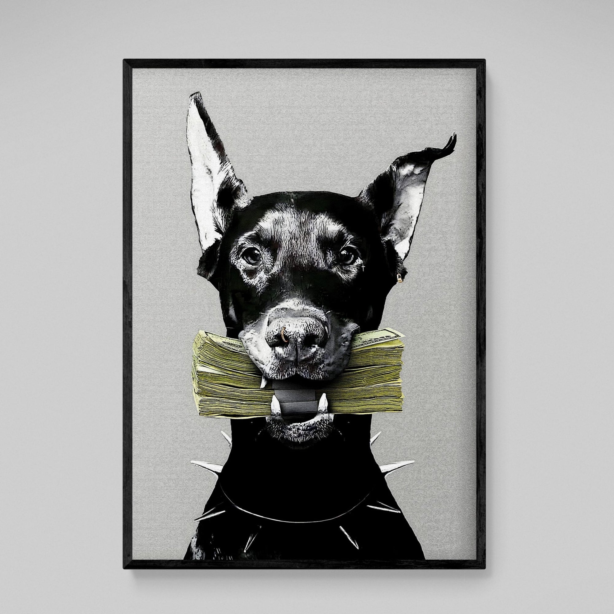 Tableau Moderne Dobermann - The Art Avenue
