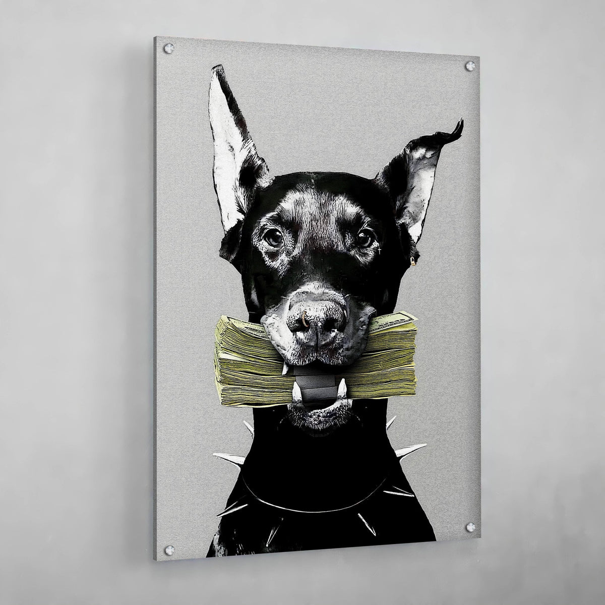 Tableau Moderne Dobermann - The Art Avenue