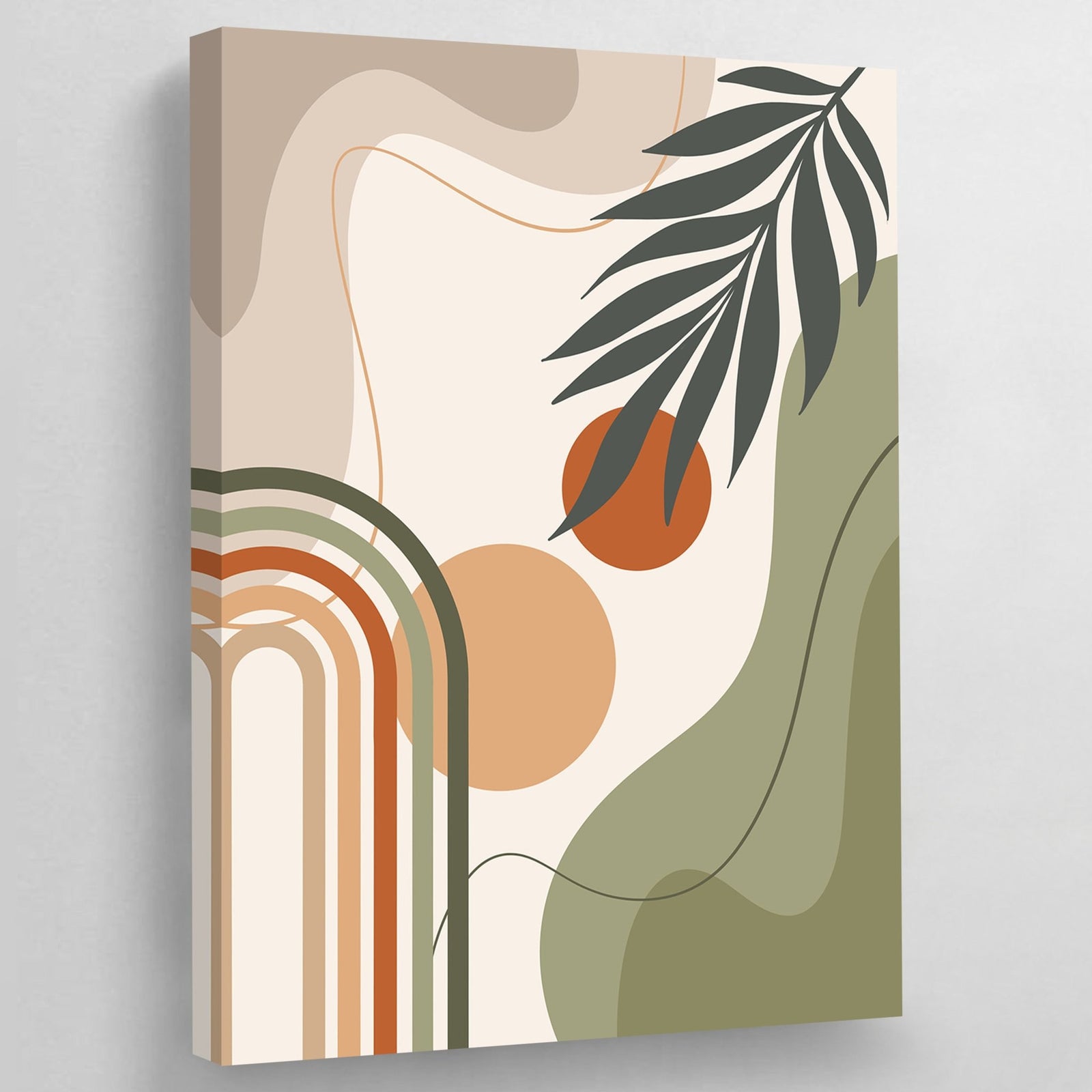 Tableau Moderne Feuillage Bohème - The Art Avenue