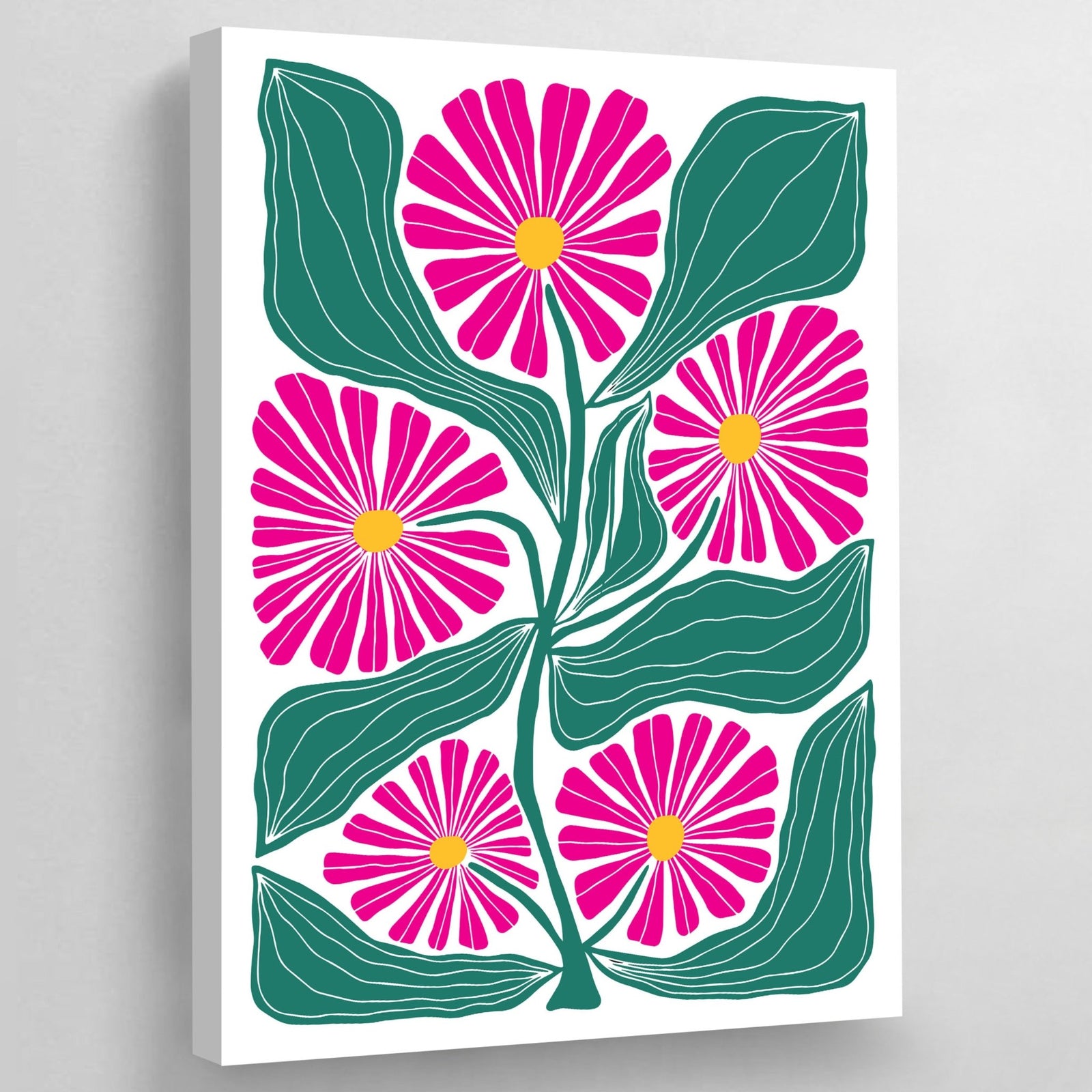 Tableau Moderne Fleurs - The Art Avenue