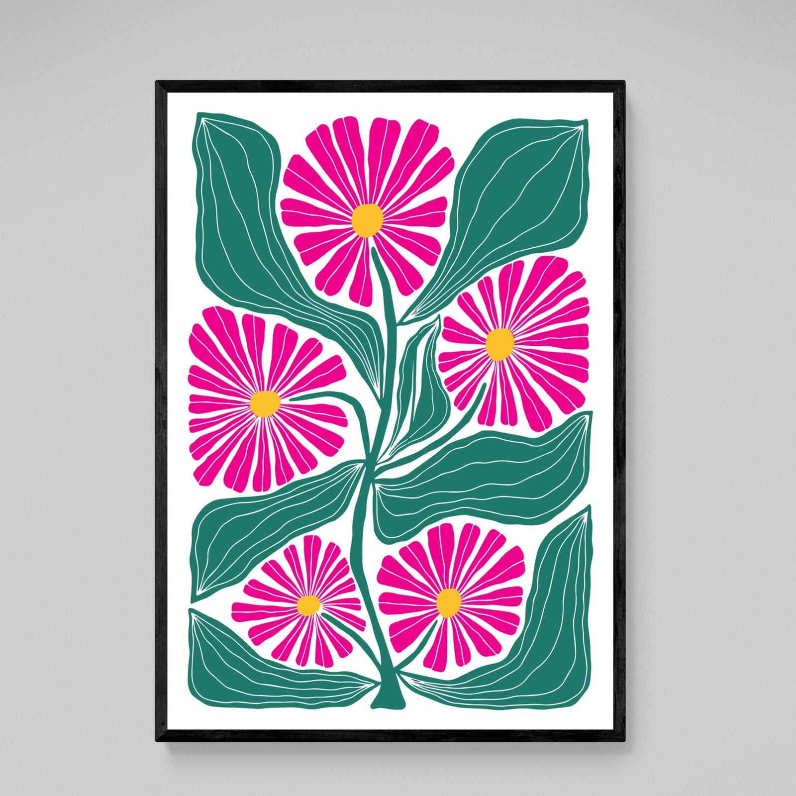 Tableau Moderne Fleurs - The Art Avenue