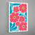Tableau Moderne Fleurs Colorés - The Art Avenue