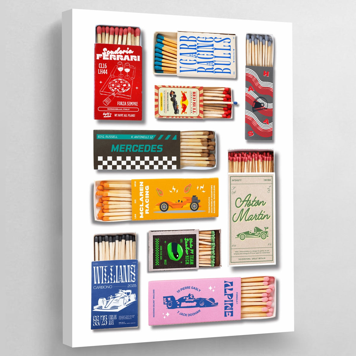 Tableau Moderne Formule 1 - The Art Avenue