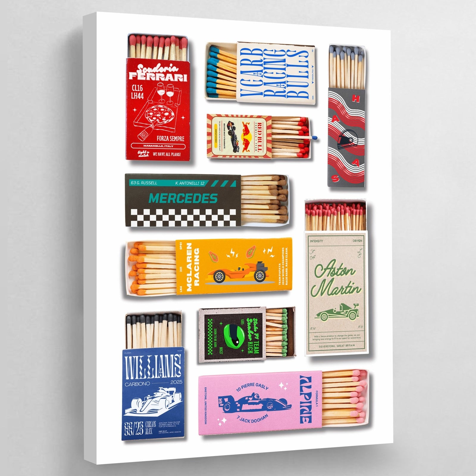 Tableau Moderne Formule 1 - The Art Avenue