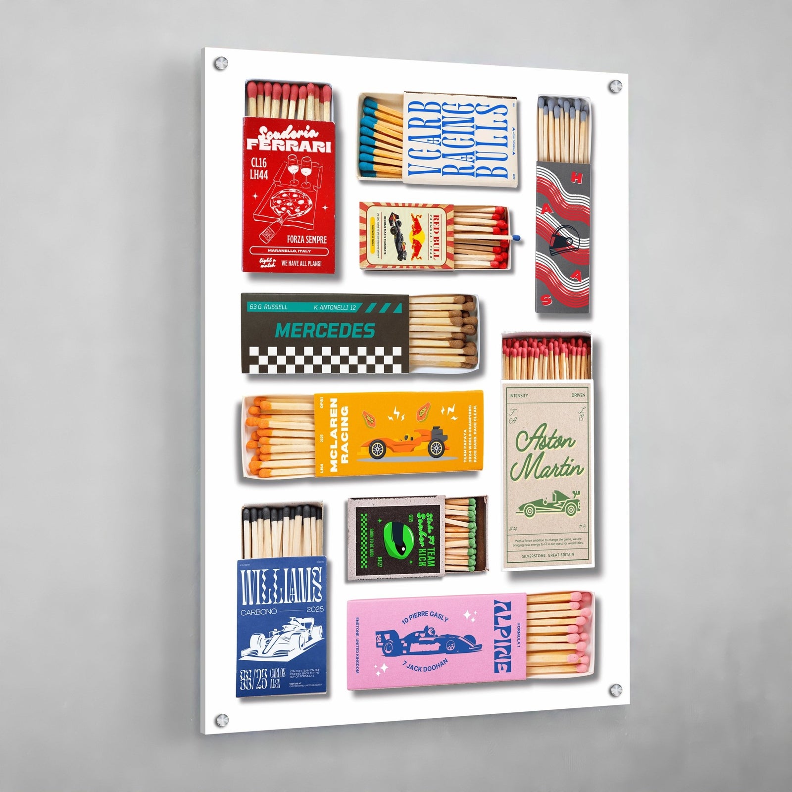 Tableau Moderne Formule 1 - The Art Avenue