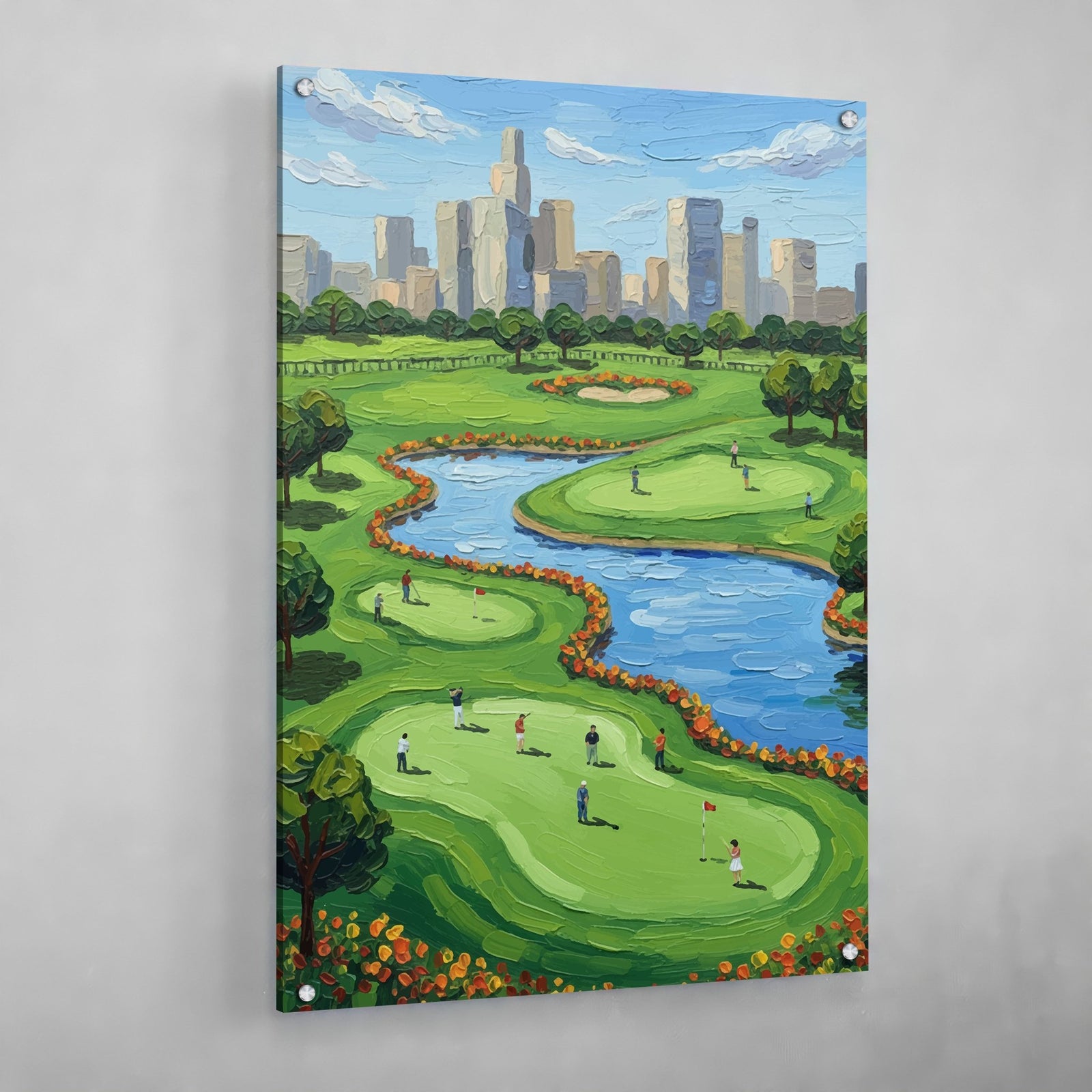 Tableau Moderne Golf - The Art Avenue