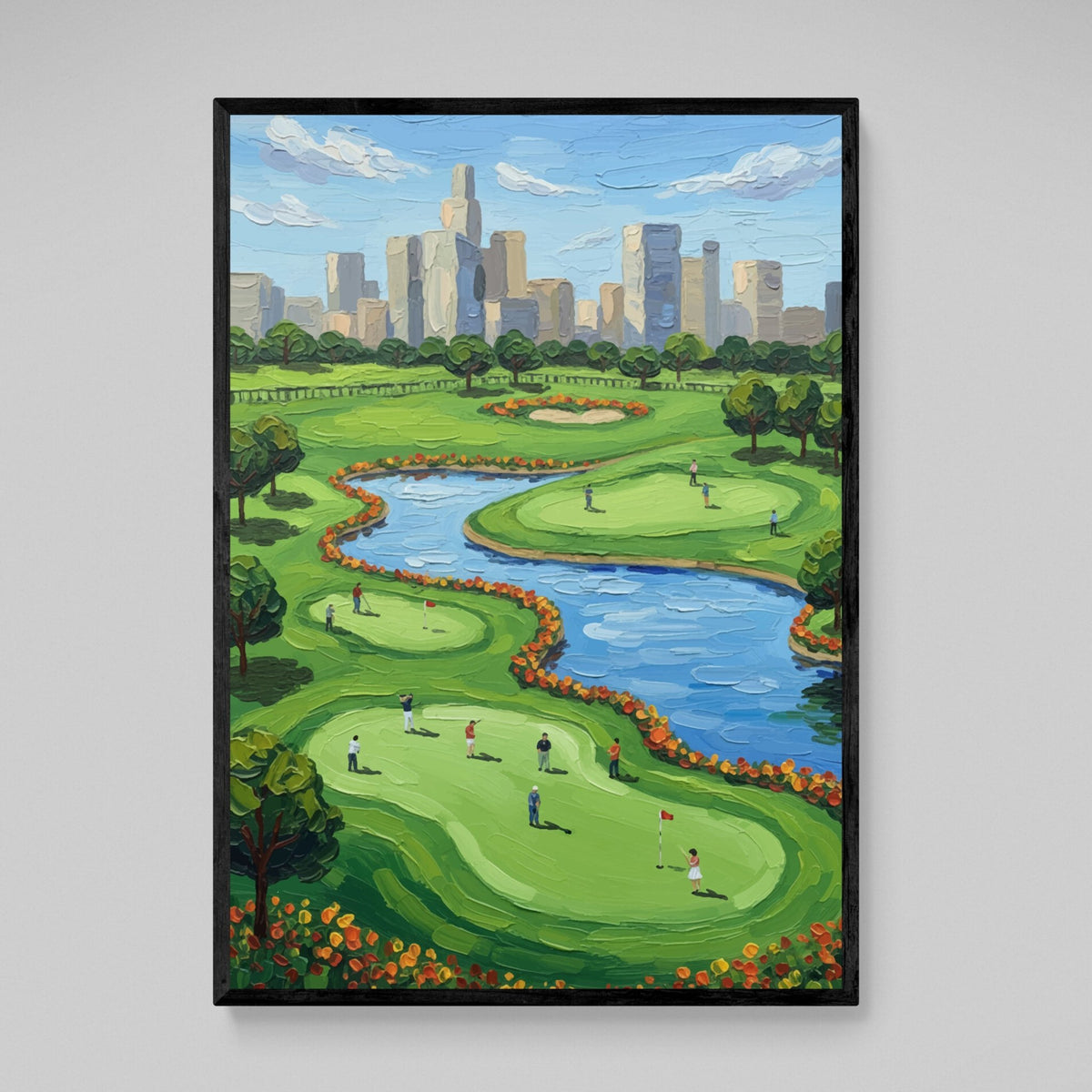 Tableau Moderne Golf - The Art Avenue