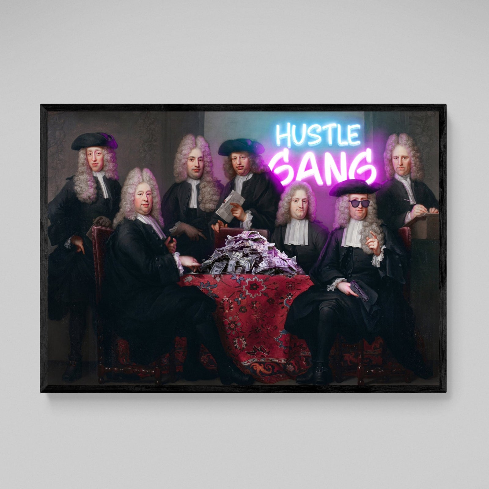 Tableau Moderne Hustle Gang - The Art Avenue