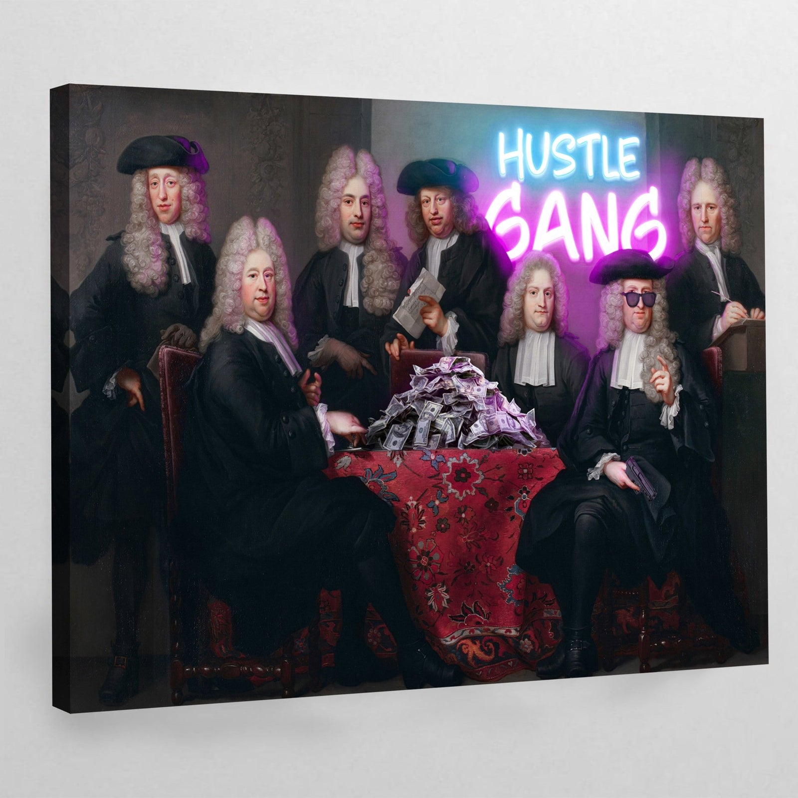 Tableau Moderne Hustle Gang - The Art Avenue
