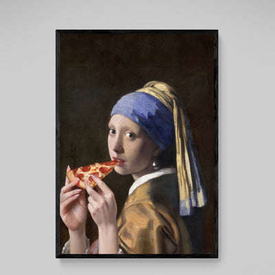 Tableau Moderne La Jeune Fille à La Perle - The Art Avenue