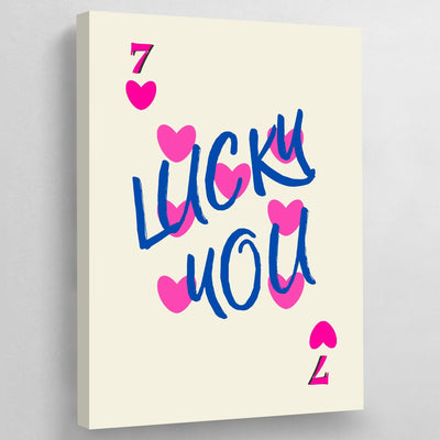 Tableau Moderne Lucky You - The Art Avenue