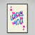 Tableau Moderne Lucky You - The Art Avenue