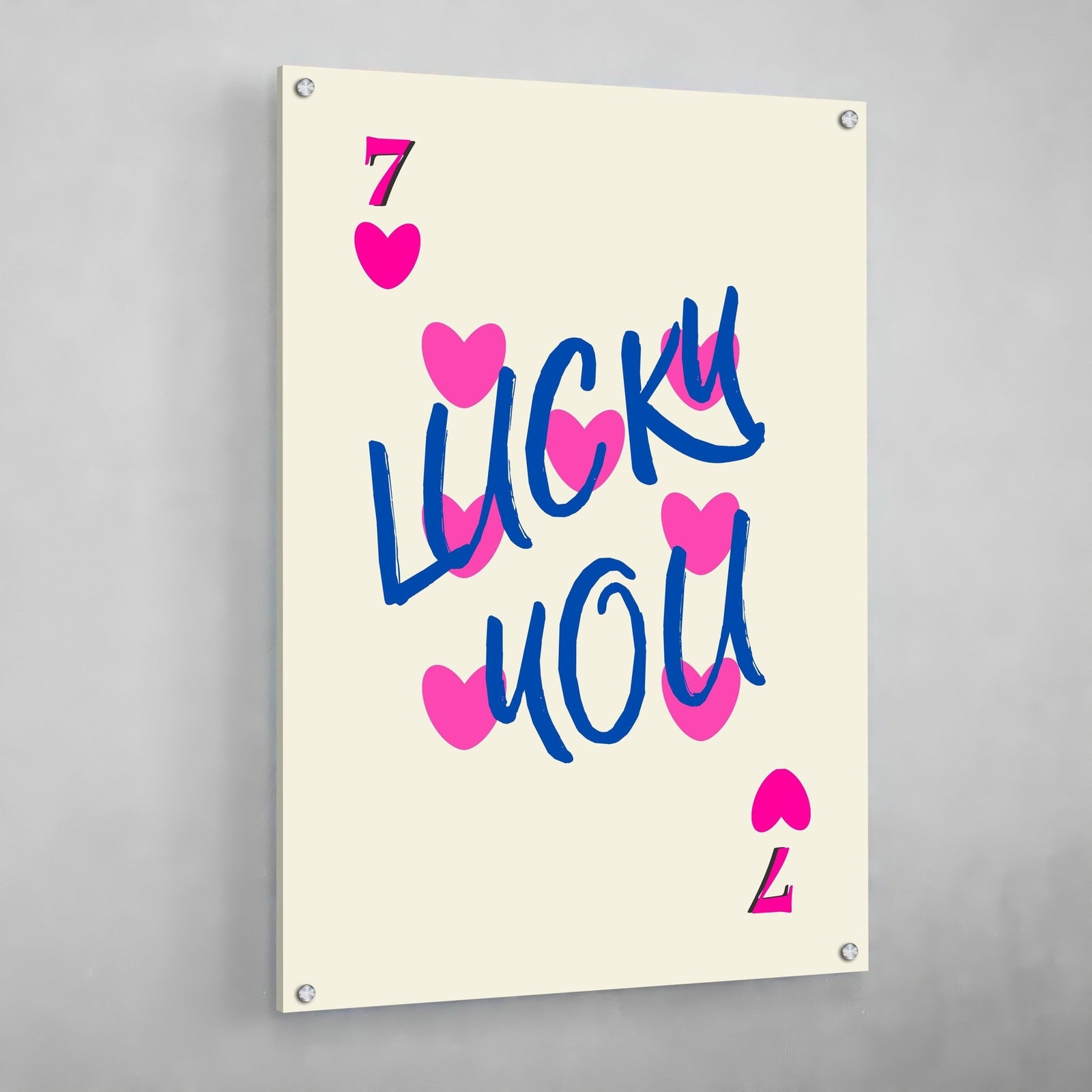 Tableau Moderne Lucky You - The Art Avenue