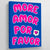 Tableau Moderne Mas Amor Por Favor - The Art Avenue