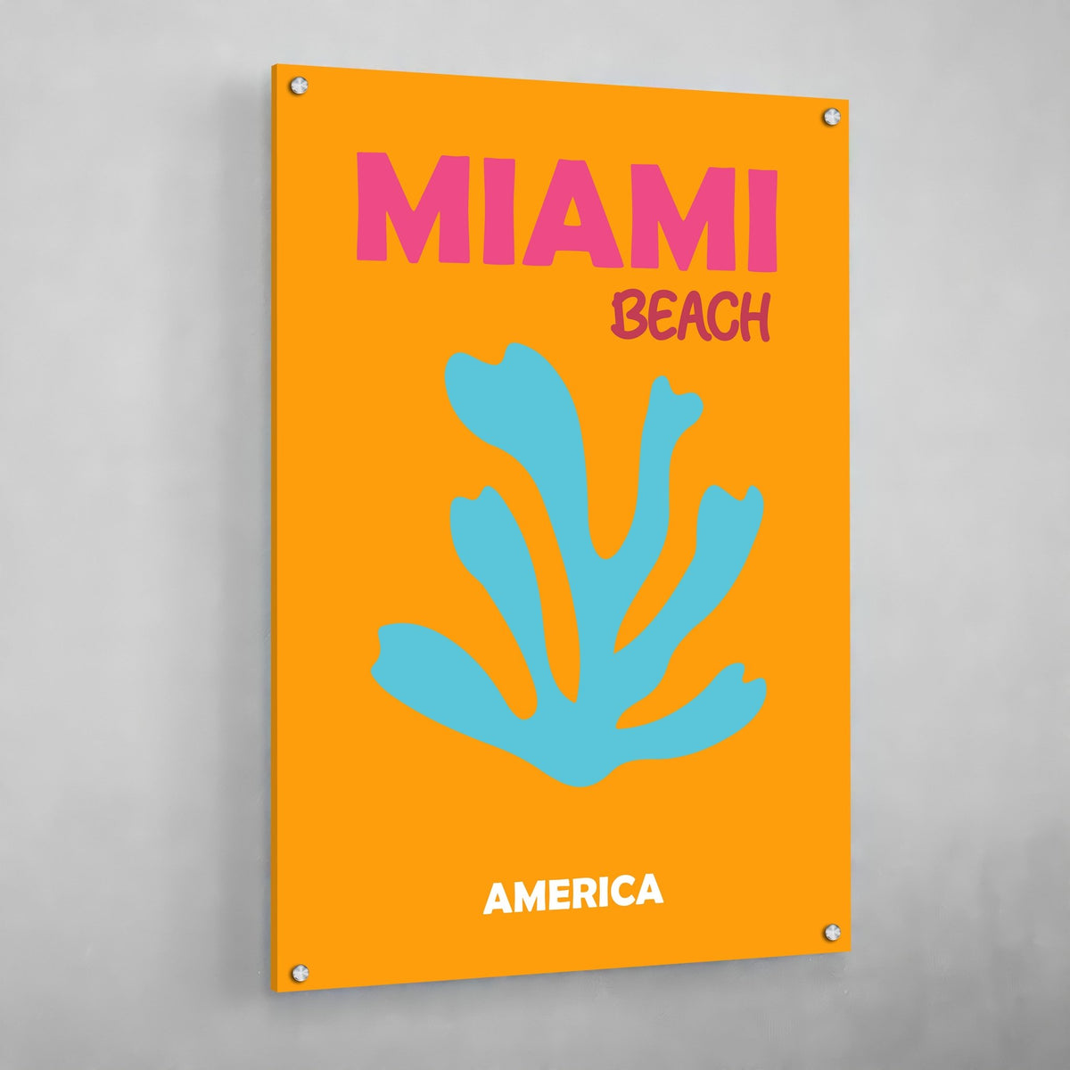 Tableau Moderne Miami - The Art Avenue
