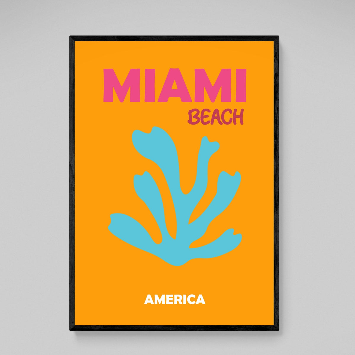 Tableau Moderne Miami - The Art Avenue