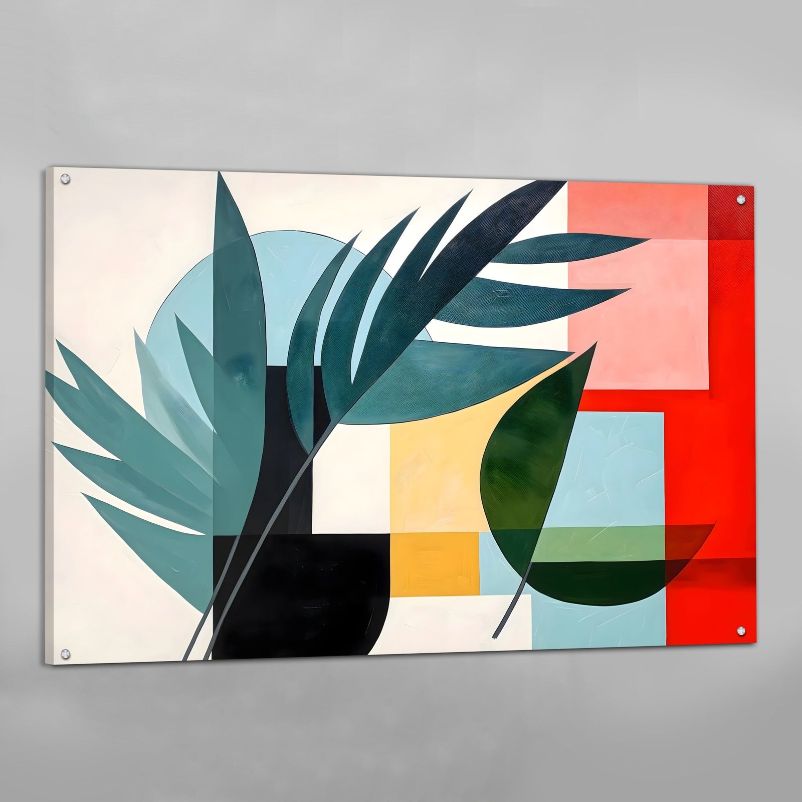 Tableau Moderne Plantes - The Art Avenue