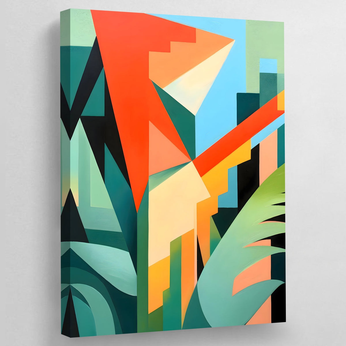 Tableau Moderne Rétro Géométrique - The Art Avenue