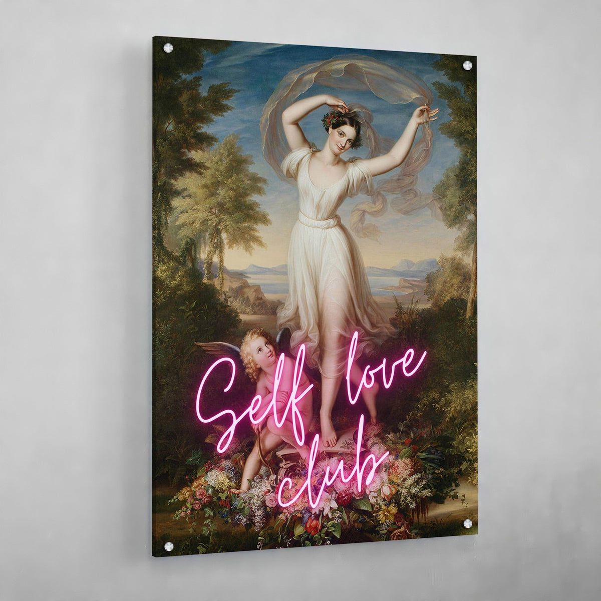 Tableau Moderne Self Club Love - The Art Avenue