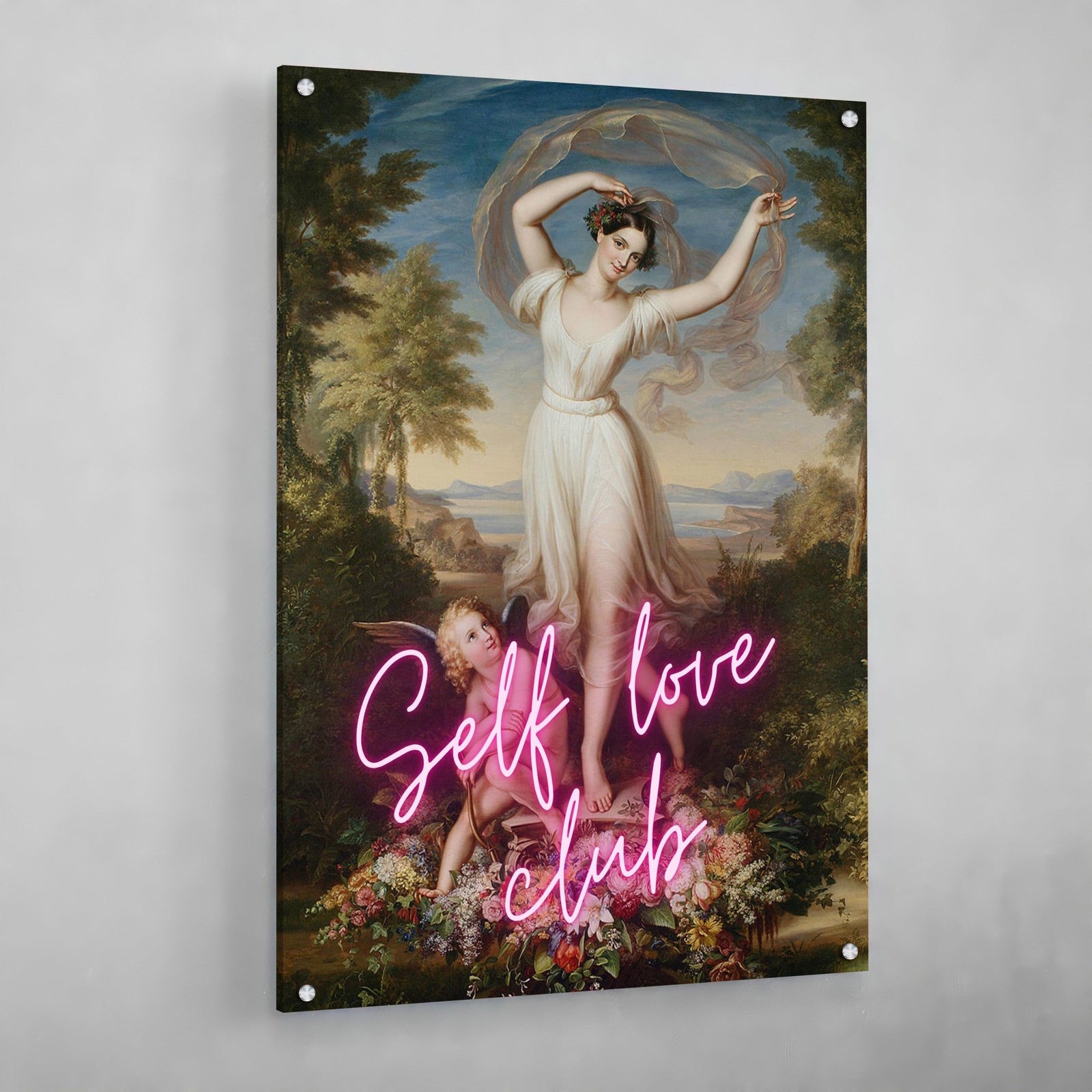 Tableau Moderne Self Club Love - The Art Avenue