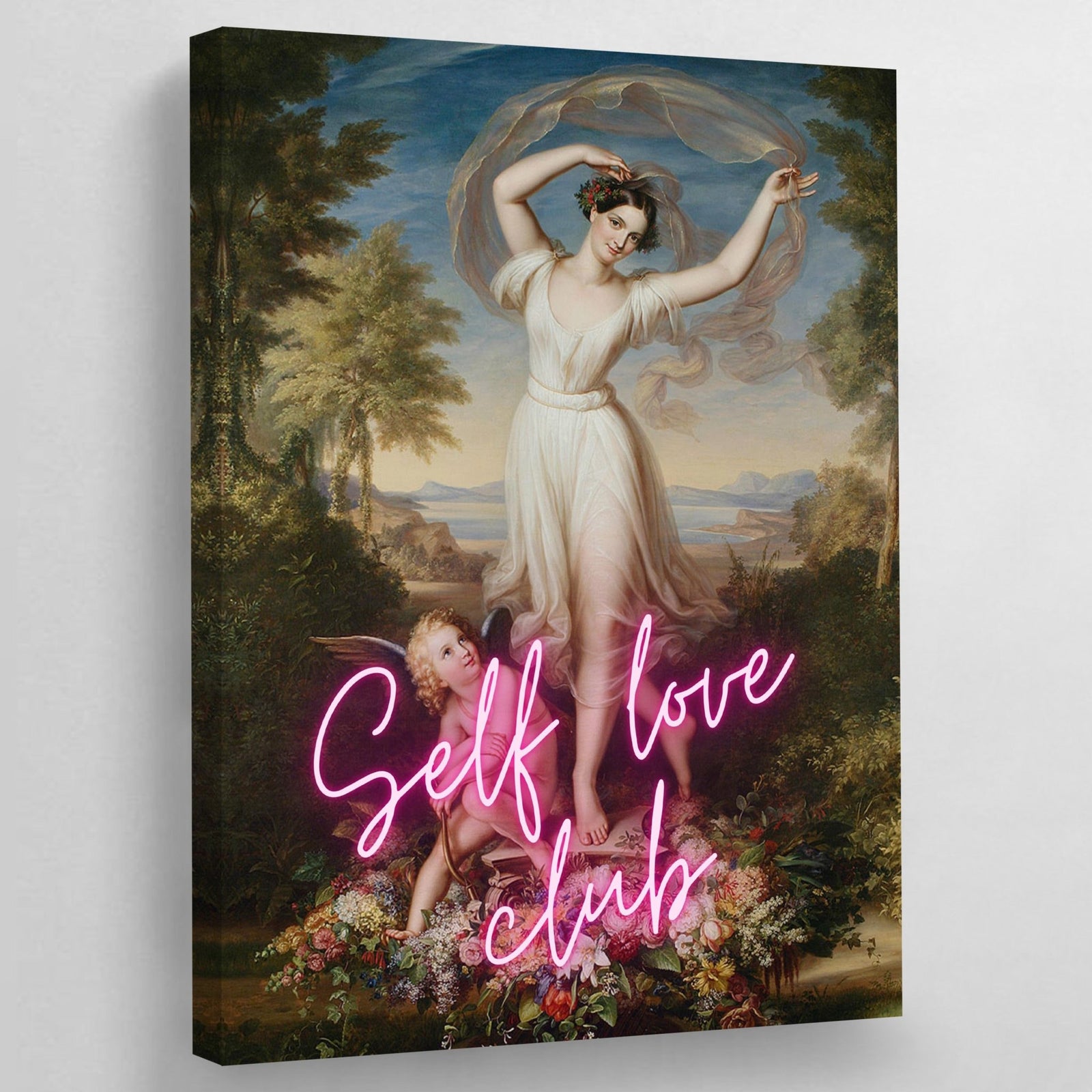 Tableau Moderne Self Club Love - The Art Avenue