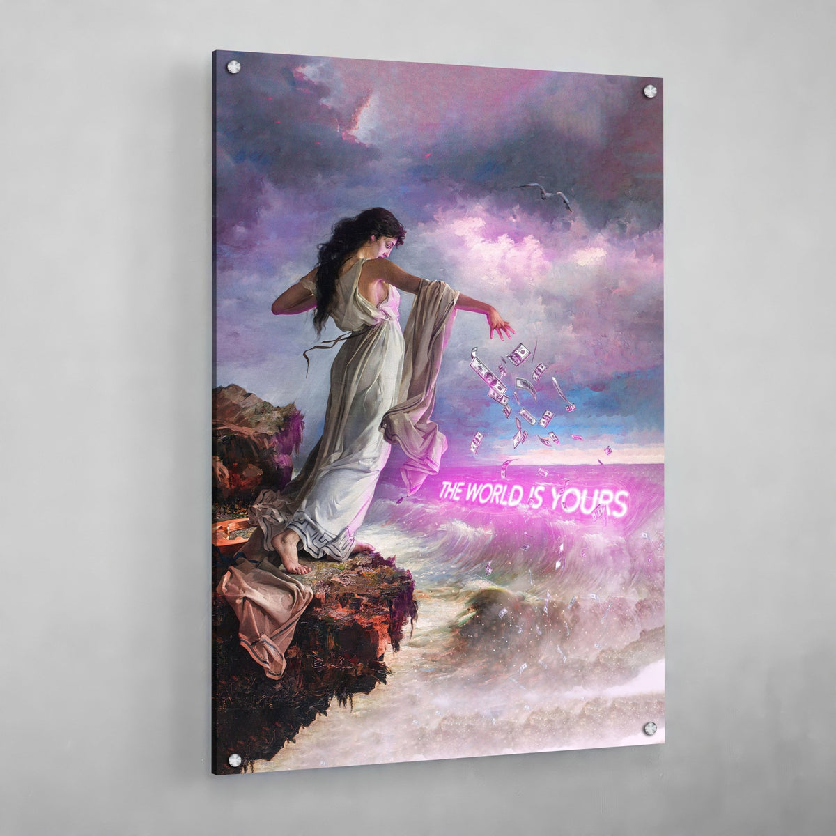 Tableau Moderne The World Is Yours - The Art Avenue