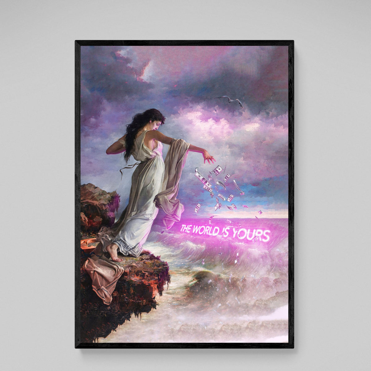 Tableau Moderne The World Is Yours - The Art Avenue