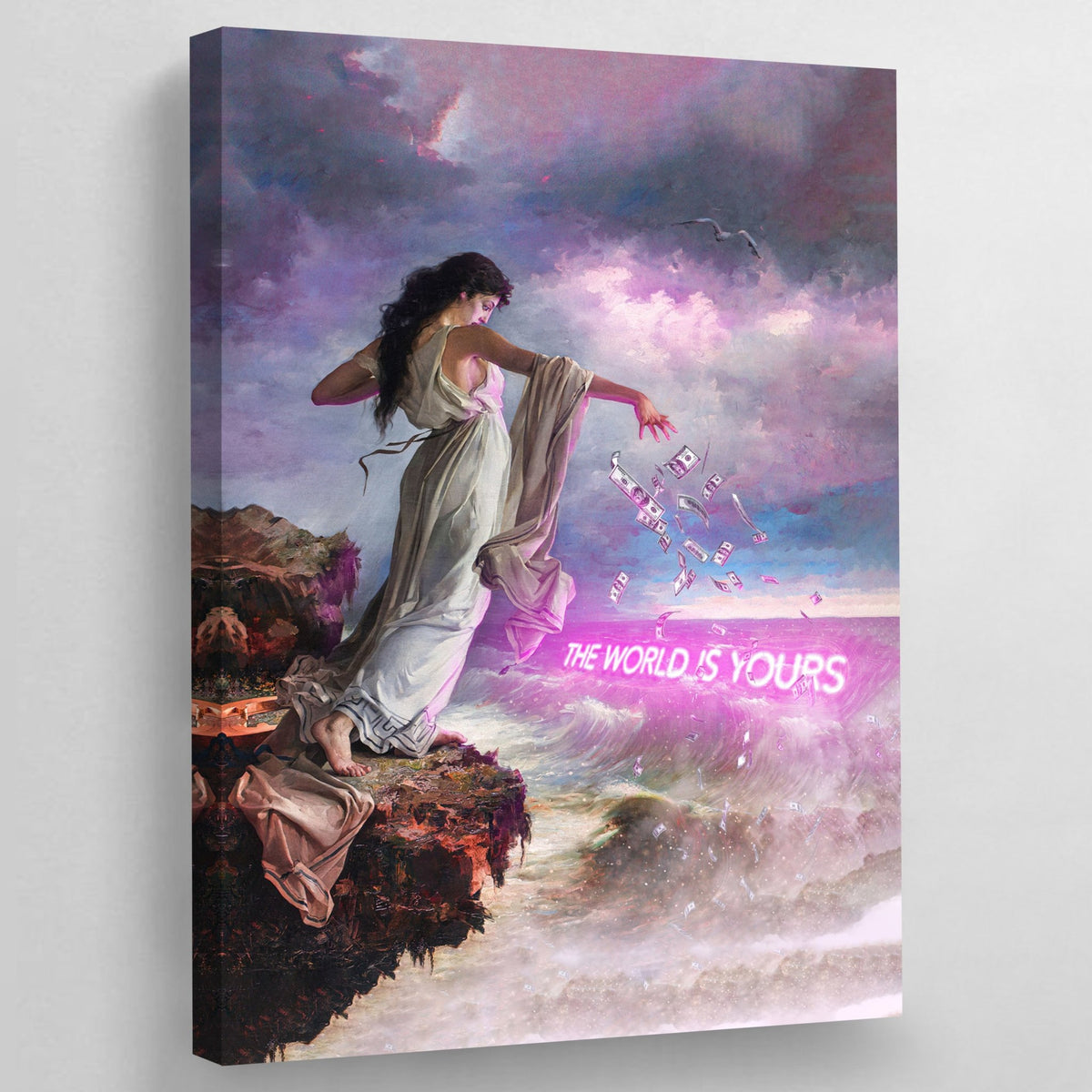 Tableau Moderne The World Is Yours - The Art Avenue