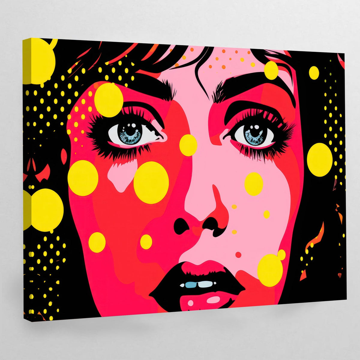 Tableau Moderne Visage Femme - The Art Avenue