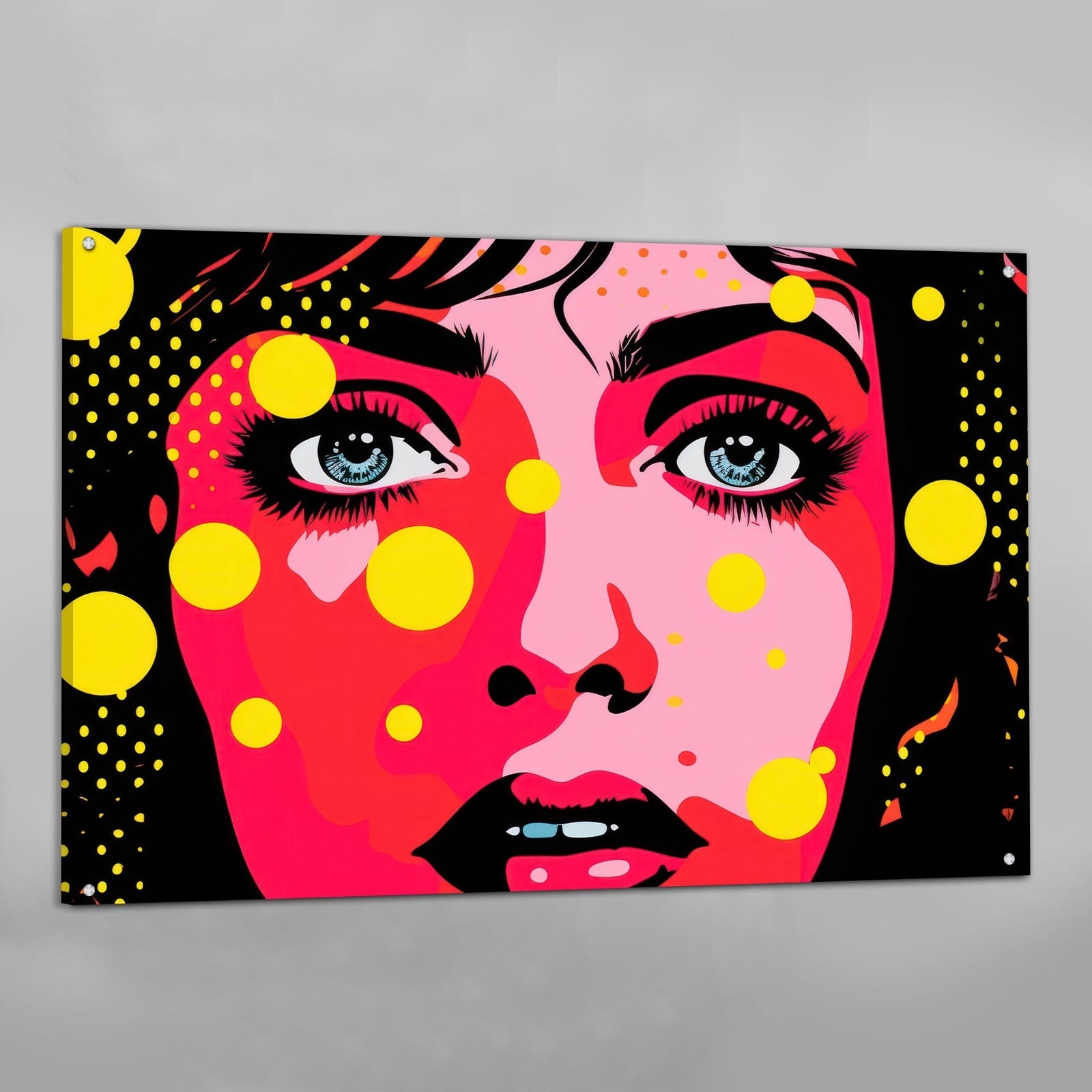 Tableau Moderne Visage Femme - The Art Avenue