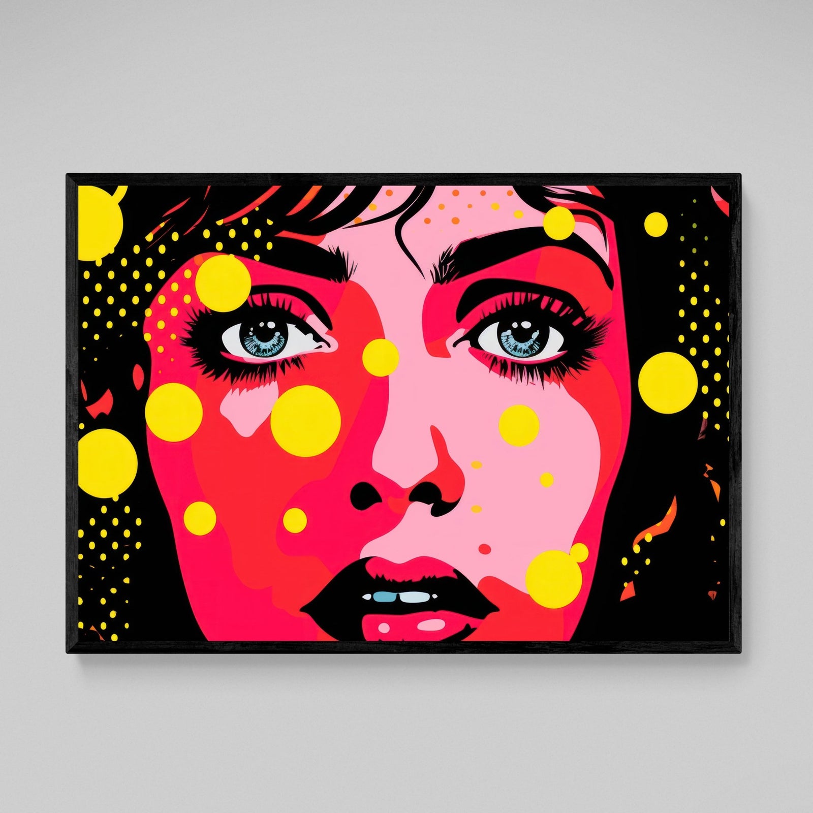 Tableau Moderne Visage Femme - The Art Avenue