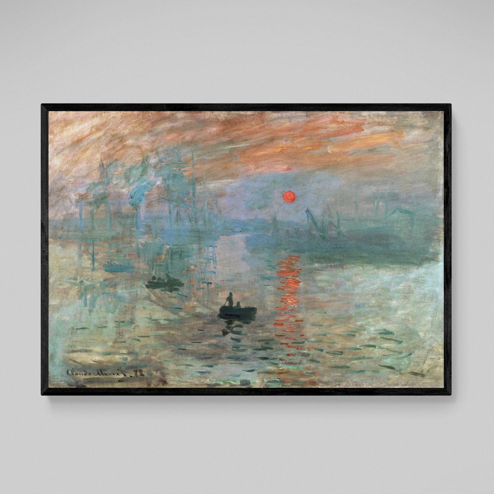 Tableau Monet Soleil Levant - The Art Avenue