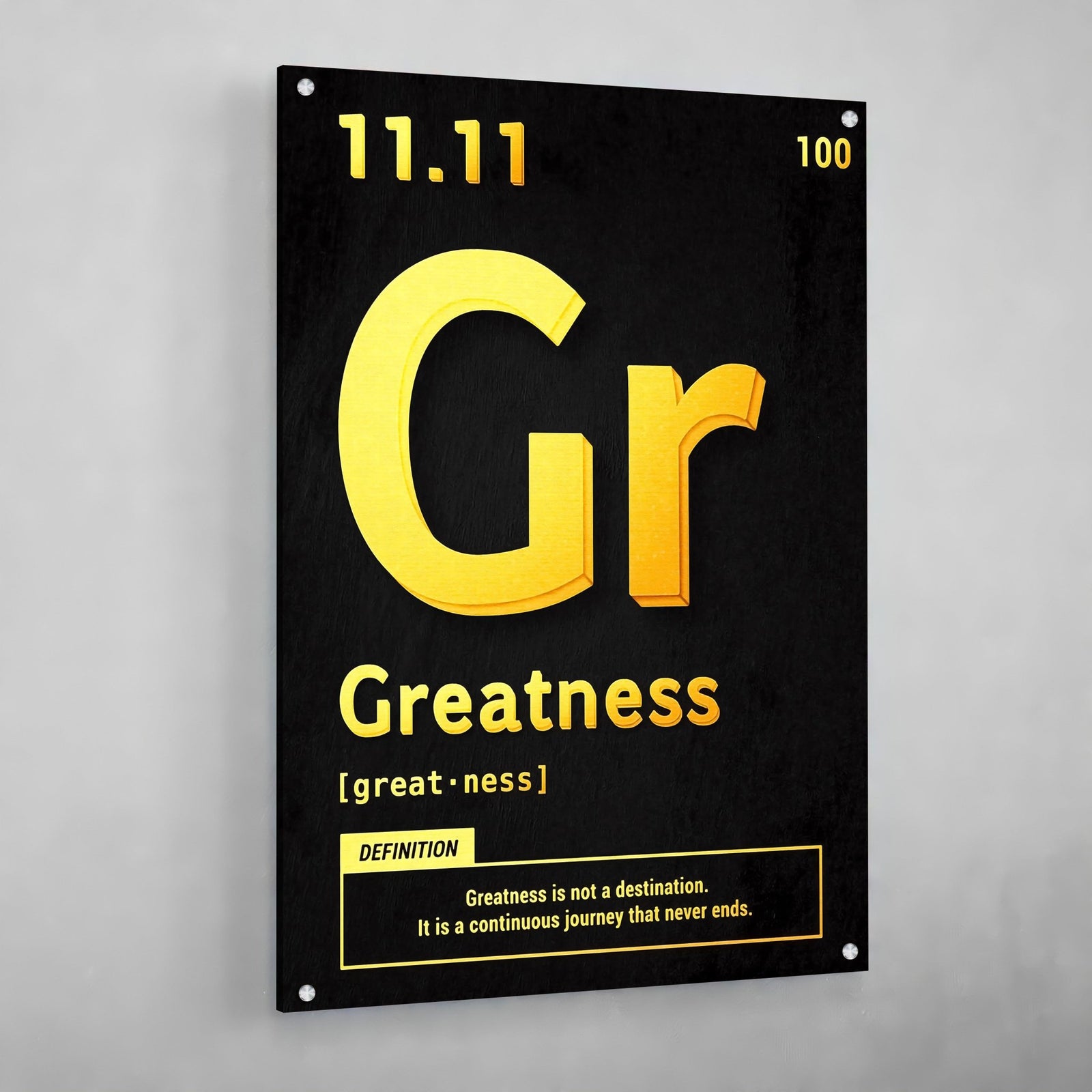 Tableau Motivation Greatness - The Art Avenue