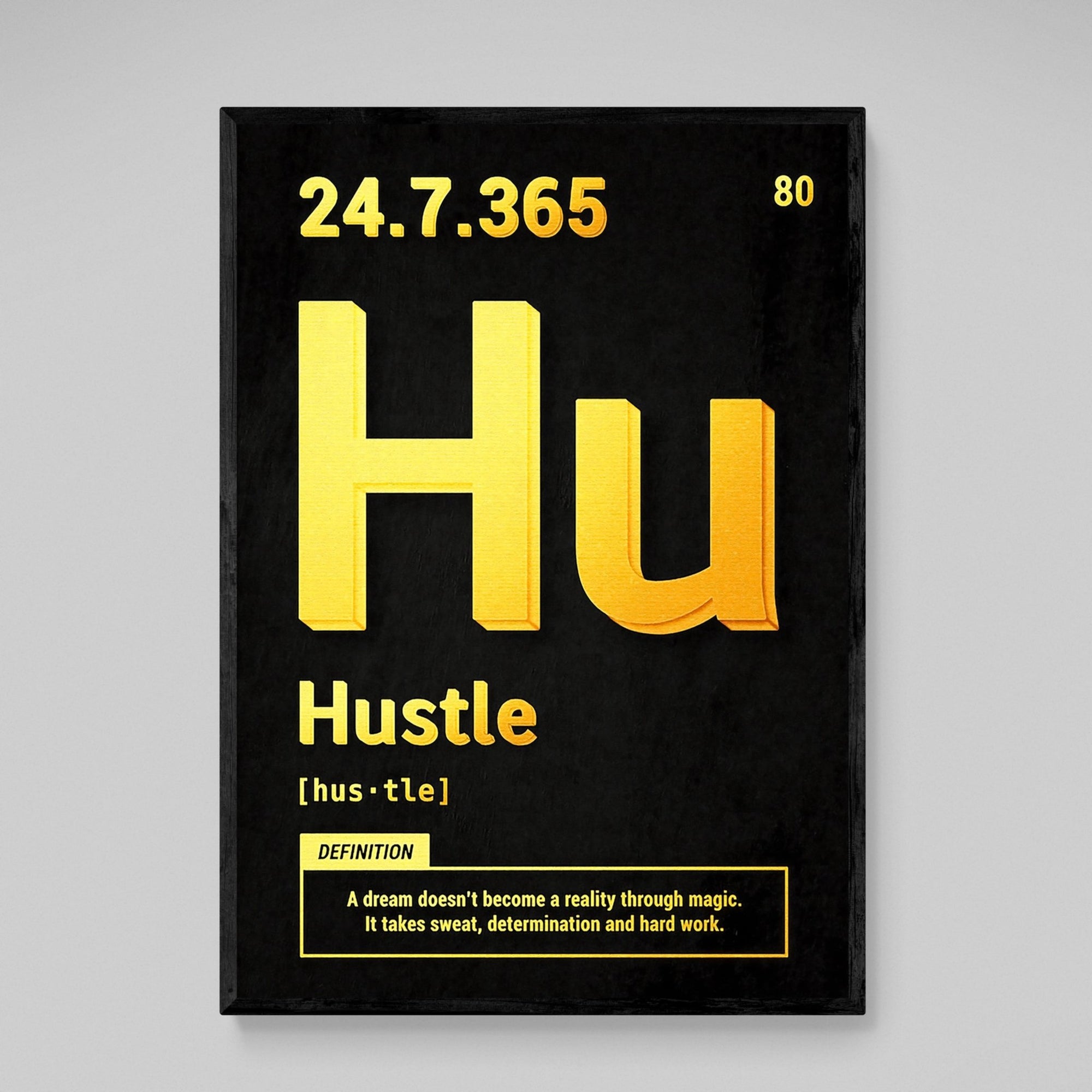 Tableau Motivation Hustle - The Art Avenue