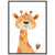 Tableau Mural Enfant Girafe - The Art Avenue