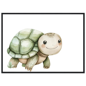 Tableau Mural Enfant Tortue - The Art Avenue