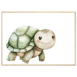 Tableau Mural Enfant Tortue - The Art Avenue