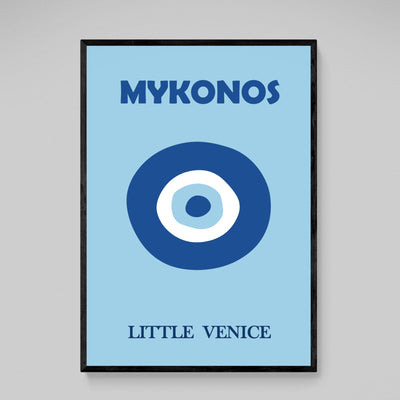 Tableau Mykonos Moderne - The Art Avenue